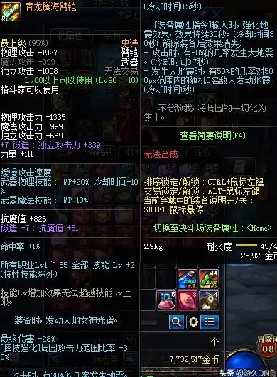 格斗达人🔥国配武器精选解析，DNF实用攻略详解