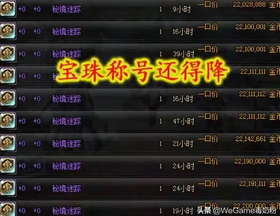 DNF🔥春节宝珠升值潜力深度剖析，投资必看宝珠行情预测