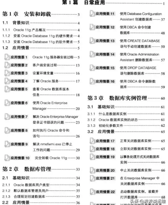 数据库管理 数据库优化 Oracle数据库设计规范与最佳实践