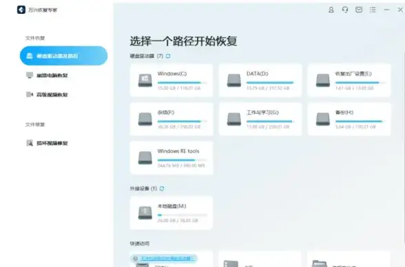 数据恢复 免费数据恢复工具大集合：轻松帮你找回丢失文件
